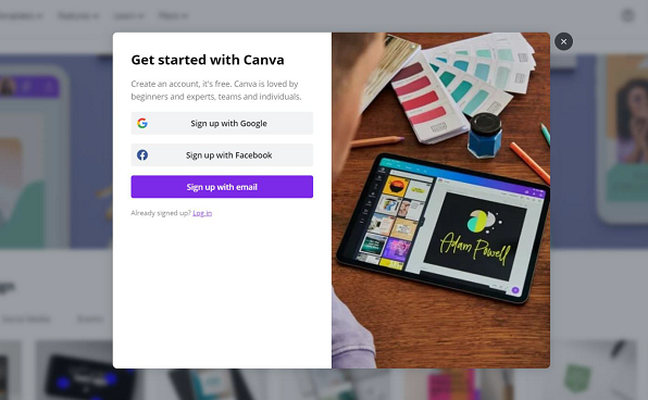 Get started with Canva Credit Canva