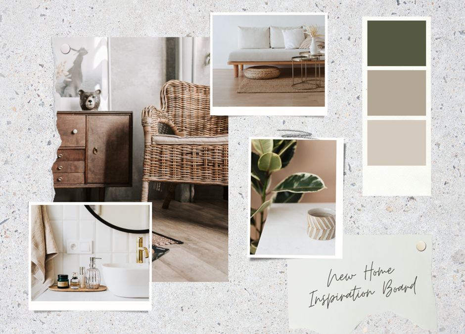 5 Steps using Canva to make a Mood Board for Interior Design